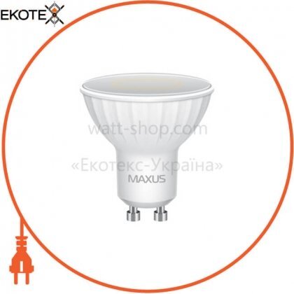 Maxus 1-LED-516 лампа светодиодная mr16 5w 4100k 220v gu10
