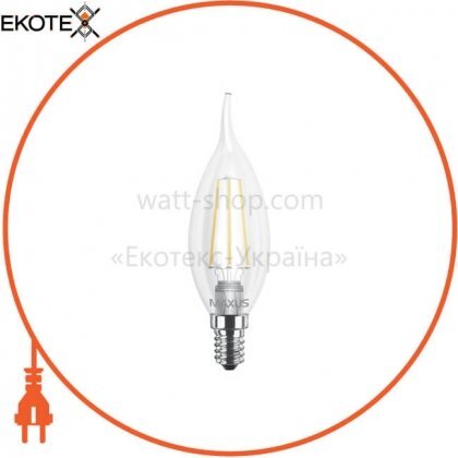 Maxus 1-LED-539-01 лампа светодиодная c37 fm-t 4w 3000k 220v e14