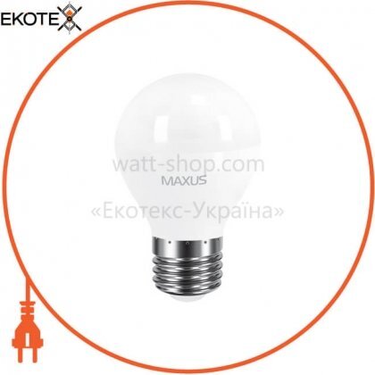 Maxus 1-LED-5413 лампа светодиодная g45 f 8w 3000k 220v e27