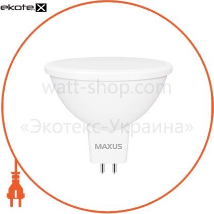 Maxus 1-LED-712 лампа светодиодная maxus 1-led-712 mr16 5w 4100k 220v gu5.3