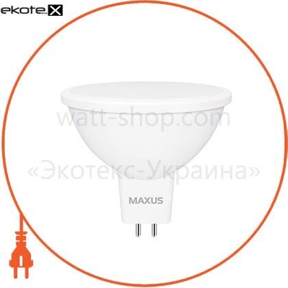 Maxus 1-LED-722 лампа светодиодная maxus 1-led-722 mr16 7w 4100k 220v gu5.3
