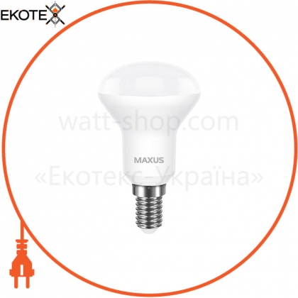 Maxus 1-LED-756 лампа светодиодная r50 6w 4100k 220v e14
