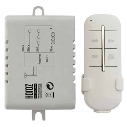 Пульт для люстр однолінійний CONTROLLER-1 max 300W, Horoz Electric, 105-001-0001-011