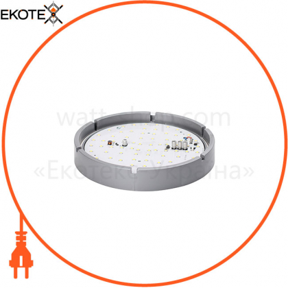 Світильник ERKA +1065 LED-SB, настінний, 12 W, 6000K, круглий, білий, IP 65