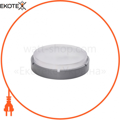 Світильник ERKA 1065D.i LED-S, настінний з вбудованим датчиком руху, 12 W, 4200K, круглий, прозорий, IP 65, ERKA, 106529