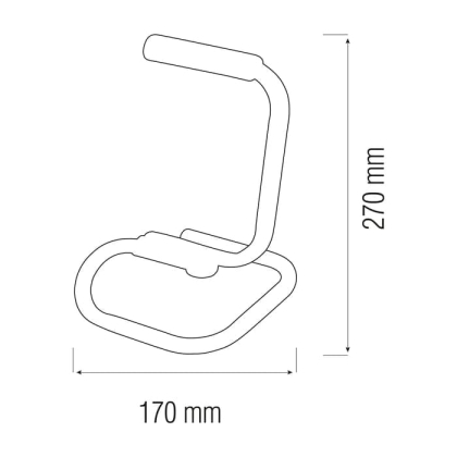 Підставка під прожектор переносна PORTABLE, Horoz Electric, 107-001-0003-010