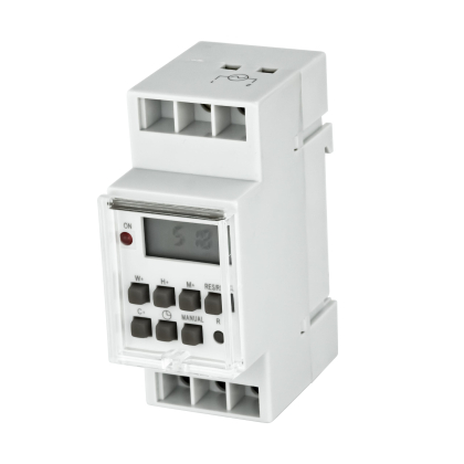 Електронний таймер на дін рейку TIMER-4, Horoz Electric, 108-004-0001-010
