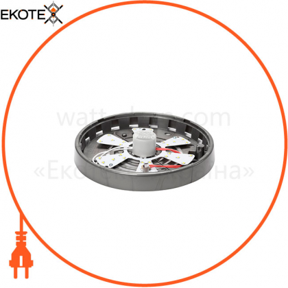 Світильник ERKA 1102D.i LED-S, настінно-стельовий з вбудованим датчиком руху, 12 W, 4200K, прозорий, IP 20, ERKA, 110239