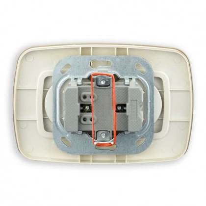 Розетка подвійна без заземлення золото ELA, Horoz Electric, 112-007-0007-030