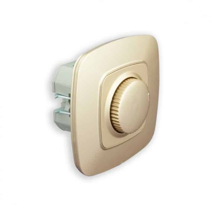 Світлорегулятор чорний-золото ELA, Horoz Electric, 112-007-0018-040