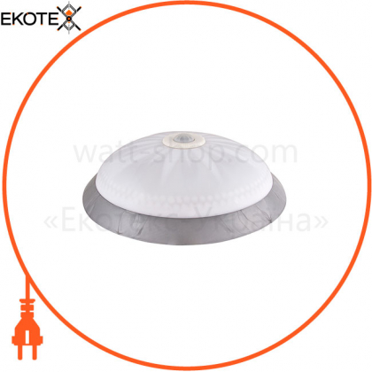 Світильник ERKA 1149D LED-SB, настінно-стельовий з вбудованим і регульованим датчиком руху, 48 W, 4200K, білий, IP 20, ERKA, 114941