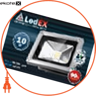 Ledex 11700 светодиодный прожектор ledex 10w, 800lm, 6500к холодный белый, 120?, ip65, tl11700