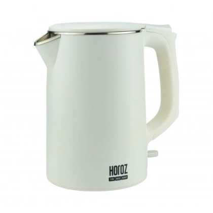 Електрочайник KETTLE-2 білий, Horoz Electric, 119-002-0001-010