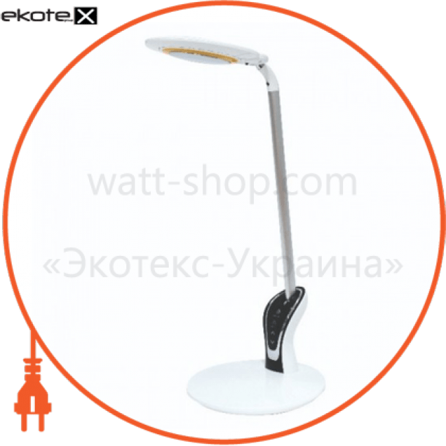 Світильник настільний LED 8W чорний,білий,сірий 100-240V, Horoz Electric, 049-013-0008