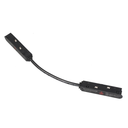 Кутовий конектор живлення для магнітного шинопровода MAGNET-C1 чорний, Horoz Electric, 129-009-0001-011