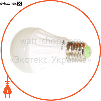 Eurolamp LED-A60-9W/4100(ceram) eurolamp led лампа керамік a60 9w e27 4100k (50)