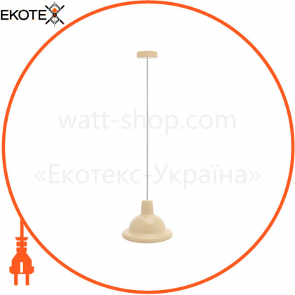 Світильник ERKA 1303, стельовий, 60W, слонова кістка, Е27, ERKA, 130305