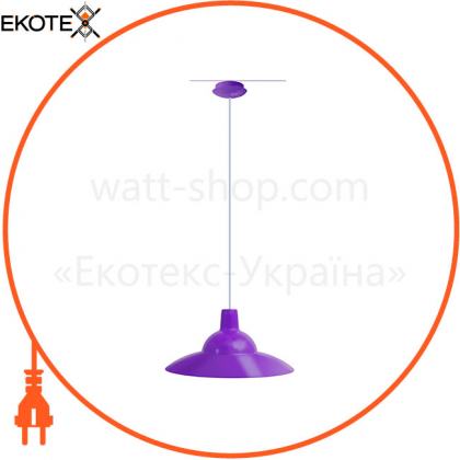 Світильник ERKA 1305, стельовий, 60W, фіолетовий, Е27, ERKA, 130504