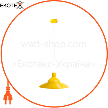 Світильник ERKA 1305, стельовий, 60W, жовтий, Е27, ERKA, 130507