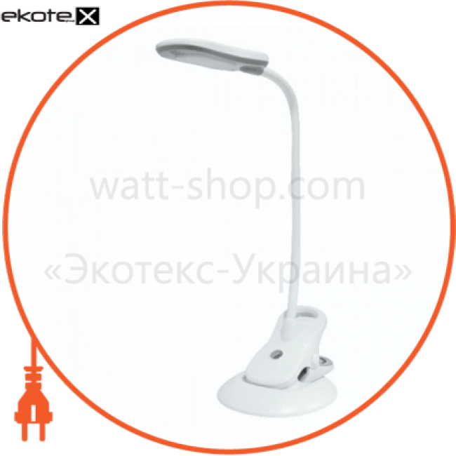 Світильник настільний 5W LED білий 100-240V, Horoz Electric, 049-014-0005