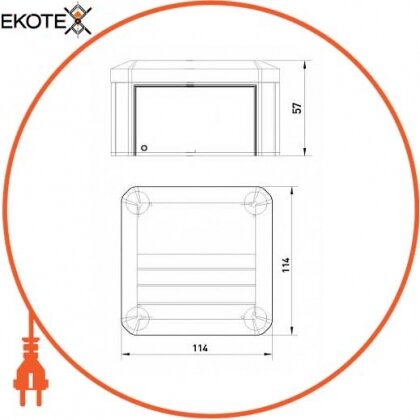 Коробка розподільна Obo Bettermann T 60 OE, Enext, 2007239