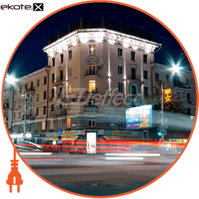 ОПТИМА СБУ 18 Вт Модифікація з оптикою КСС тип «Ш», Ledeffect, LE-СБУ-28-020-0763-67Т