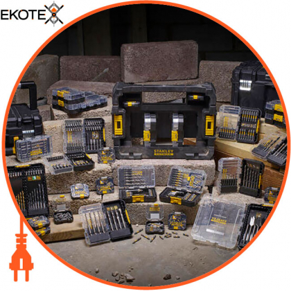 Набір свердел STANLEY STA88555, STANLEY, STA88555