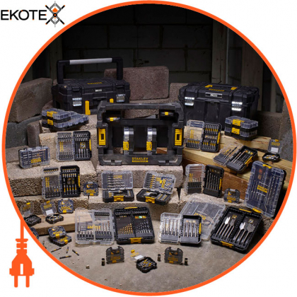 Набір свердел STANLEY STA88555, STANLEY, STA88555