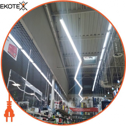 LED-світильник лінійний, колір корпусу - білий, 36W, 4032Lm, 6000K, Ledlife, LD-1500-C-W-S