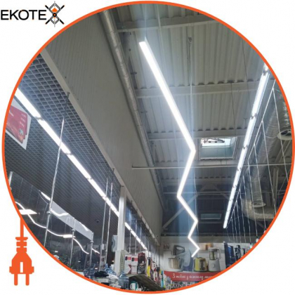 LED-світильник лінійний, колір корпусу - сріблястий, 54W, 6944Lm, 6000K, Ledlife, LD-2000-C-S-S
