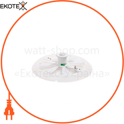 Світильник ERKA 1149D LED-P, настінно-стельовий з вбудованим і регульованим датчиком руху, 24 W, 4200K, прозорий, IP 20, ERKA, 170417