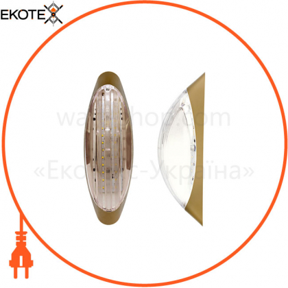 Світильник ERKA 1205 LED-G, настінно-стельовий, 12 W, 4200K, прозорий, IP 20, ERKA, 170903