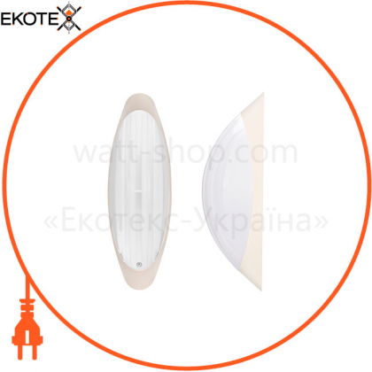 Світильник ERKA 1205 LED-KB, настінно-стельовий, 12 W, 4200K, білий, IP 20, ERKA, 170908