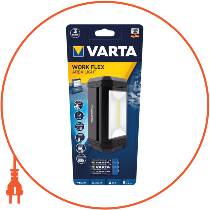 Ліхтар VARTA WORK FLEX AREA LIGHT, Varta, 17648101421