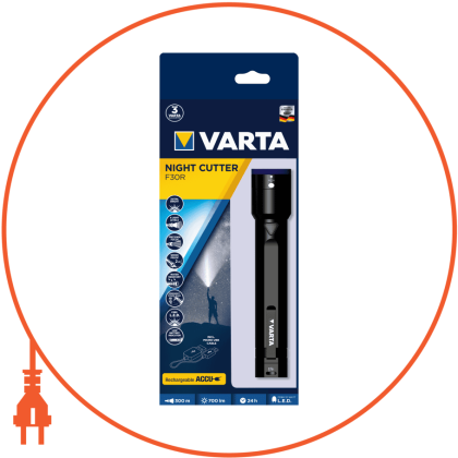 Ліхтар VARTA NIGHT CUTTER F30R CABLE VARTA, Varta, 18901101111