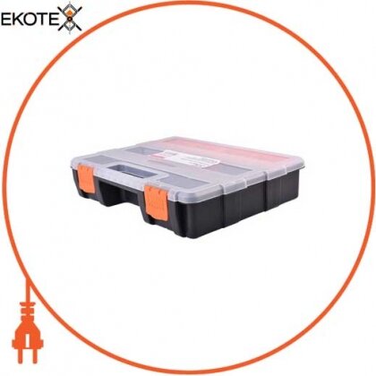 Enext t010017 органайзер-кейс пластиковий, e.toolbox.17, 220х290х60мм