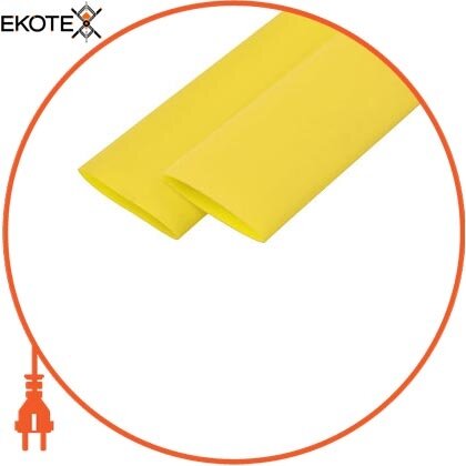 Enext s024030 термоусадочная трубка e.termo.stand.12.6.yellow 12/6, 1м, желтая