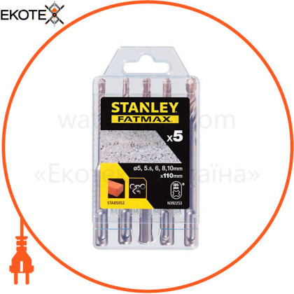 Набір бурів STANLEY STA85052, STANLEY, STA85052