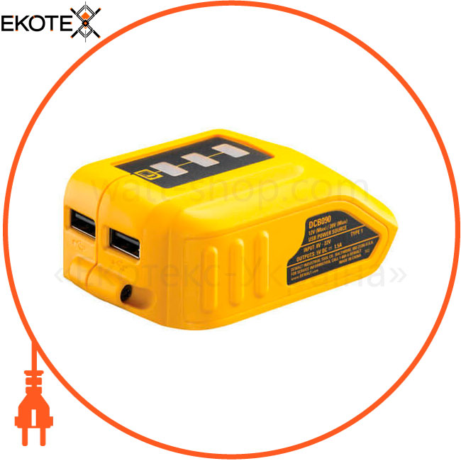 USB адаптер DeWALT DCB090, DeWALT, DCB090