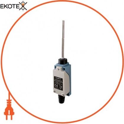 Вимикач кінцевий e.limitswitch.10 важіль-ексцентрик з металевим кінцем, Enext, s0070014