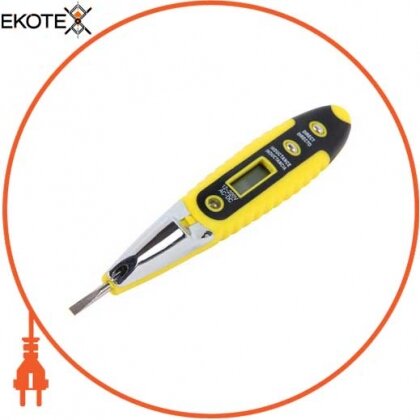 Enext t001110 индикатор-тестер e.tool.test10 130х3 прямой шлиц ас/dc12-250в