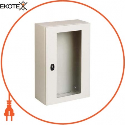 Шафа S3D з прозорими дверима 10х8х4, Schneider, NSYS3D10840T