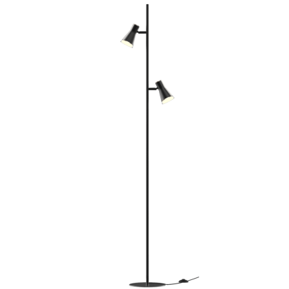 Спот світильник на 2 лампи MAXUS MSL-02F 2x4W 4100K чорний, Maxus, 2-MSL-20841-FB
