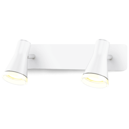Спот світильник на 2 лампи MAXUS MSL-02W 2x4W 4100K білий, Maxus, 2-MSL-20841-WW