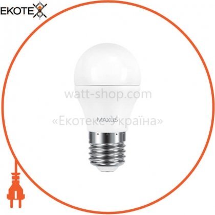 Maxus 2-LED-541-01 лампа светодиодная g45 f 6w 3000k 220v e27 (по 2 шт.)