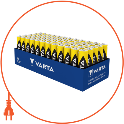 Батарейка VARTA SUPERLIFE AAA FOL 2  шт, Varta, 2003101352
