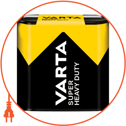 Батарейка VARTA SUPERLIFE 3R12P FOL 1 шт, Varta, 2012101301