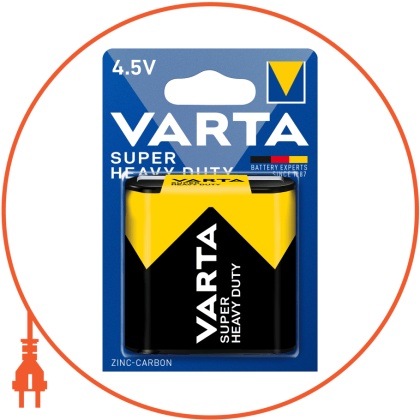 Батарейка VARTA SUPERLIFE 3R12P BLI 1 шт, Varta, 2012101411