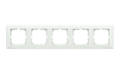 Рамка 5-на ODAK біла, Horoz Electric, 210-010000-105