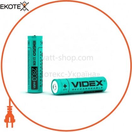 Videx 23585 аккумулятор videx li-ion 18650(без защиты) 2800mah bulk 50 шт/уп